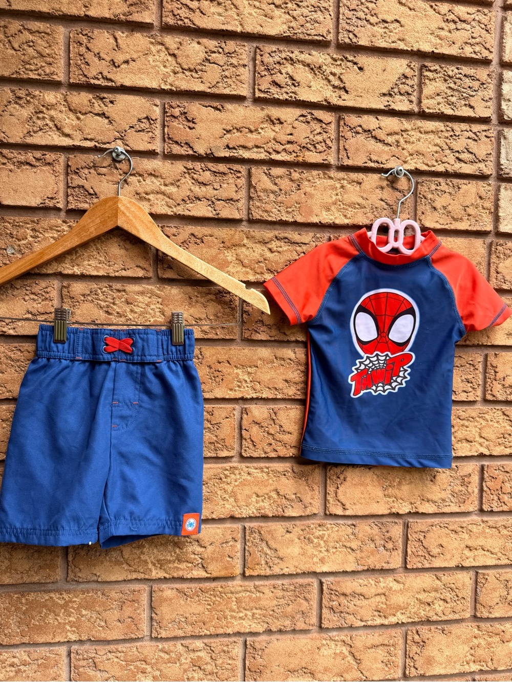 Marvel Spidey & His Amazing Friends Rashguard 2 Piece Bathing Suit